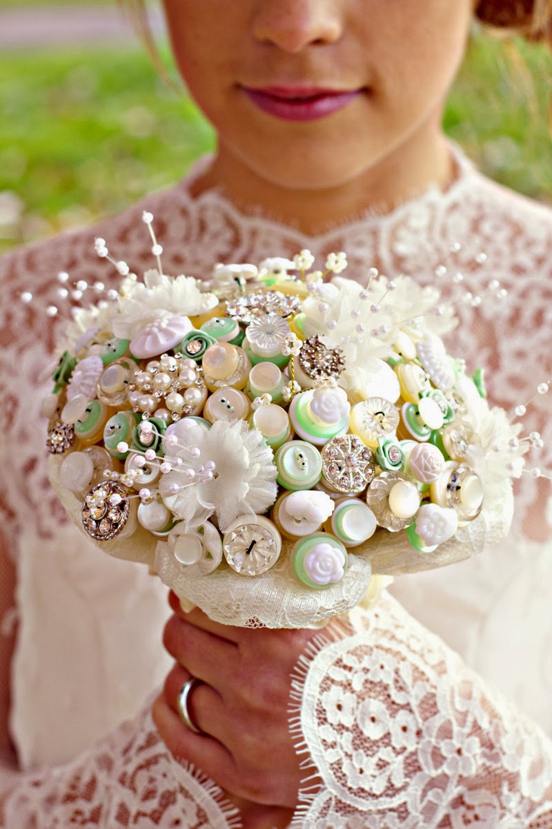 Memorable Wedding Handcrafted NonFloral Wedding Bouquets
