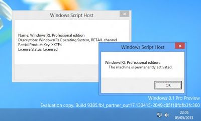 Instal Windows 8.1 Permanently Activated dengan Product Key