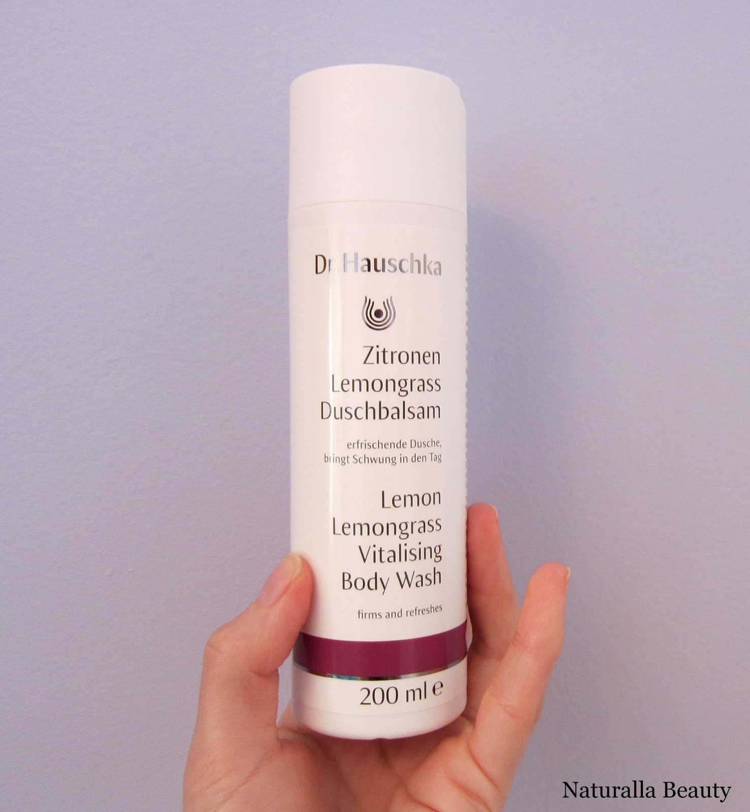 Dr. Hauschka Lemon Lemongrass Vitalising Body Wash Naturalla Beauty