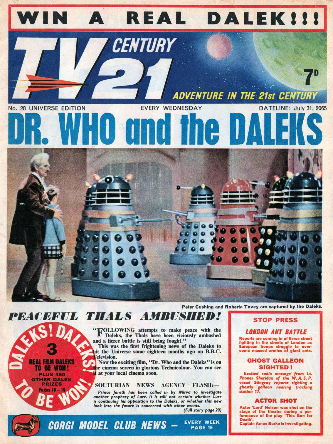 BLIMEY! The Blog of British Comics: Doctor Who in TV211134 x 1511