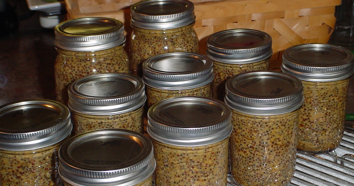 Kearby's Kitchen Canning Homemade Dark Beer Mustard To Share