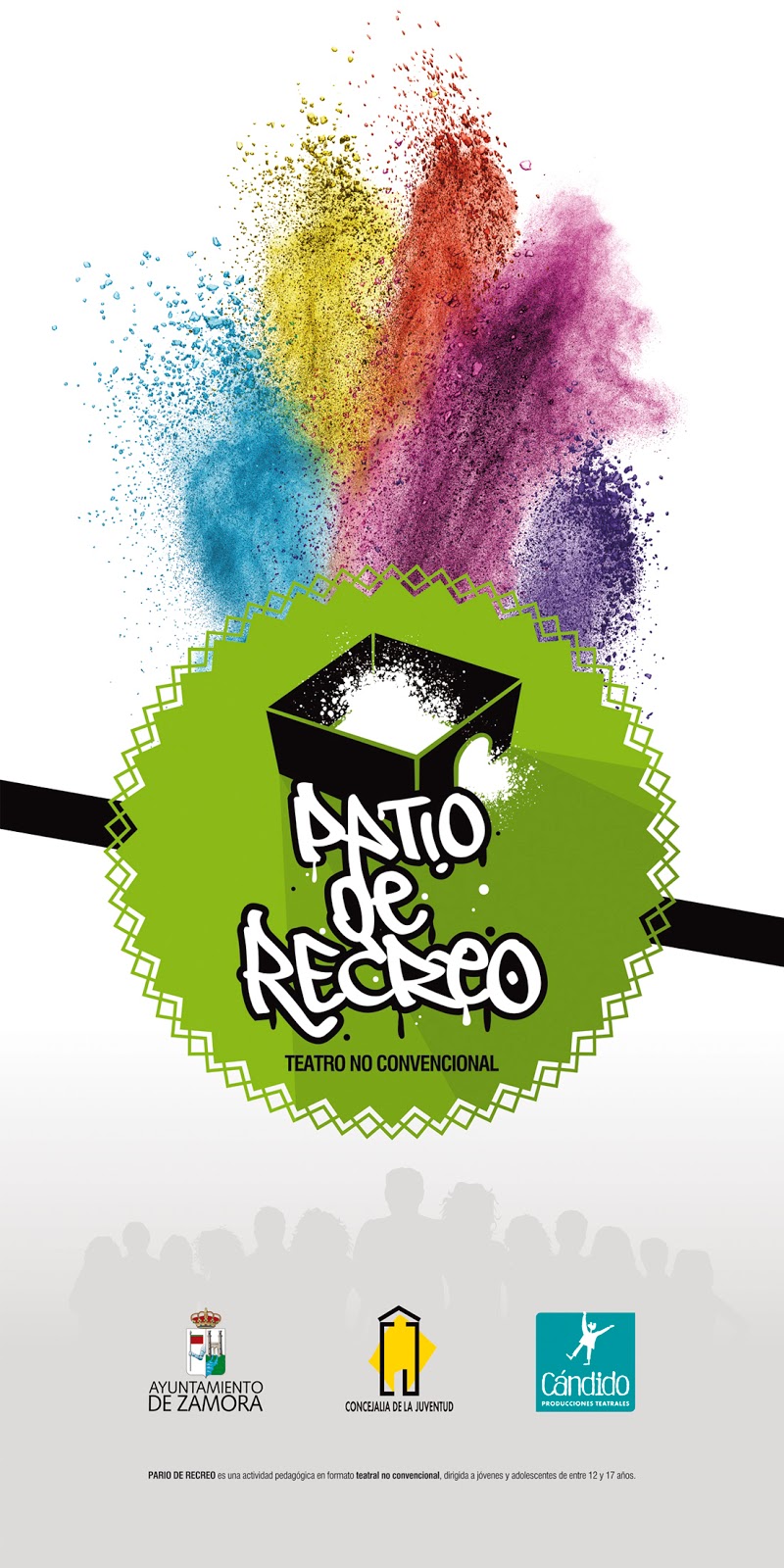 El "patio de recreo" es puro teatro