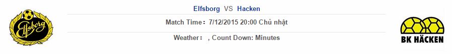 Elfsborg vs Hacken link vào 12bet