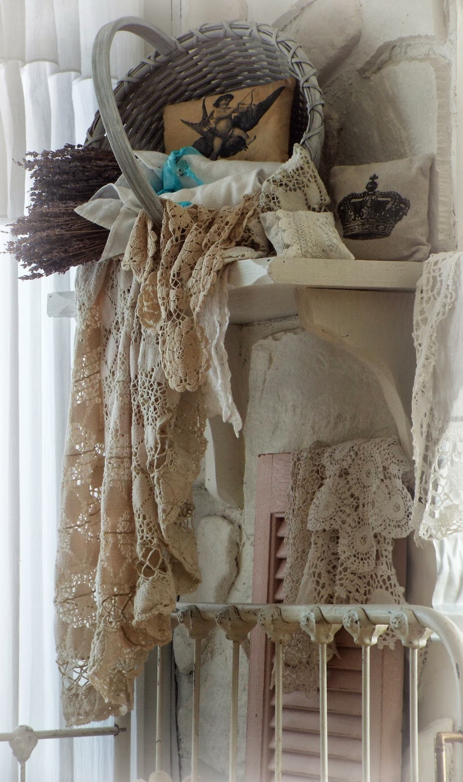 Lakehouse Linen, and lace.