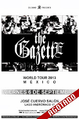 the GazettE WORLD TOUR 13