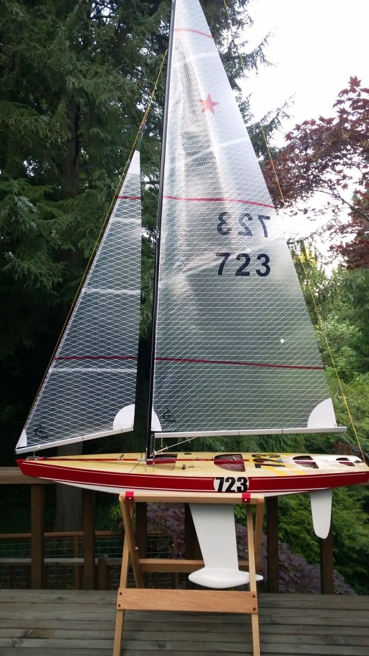 Star 45 RC Sailboat Build Blog April 2014
