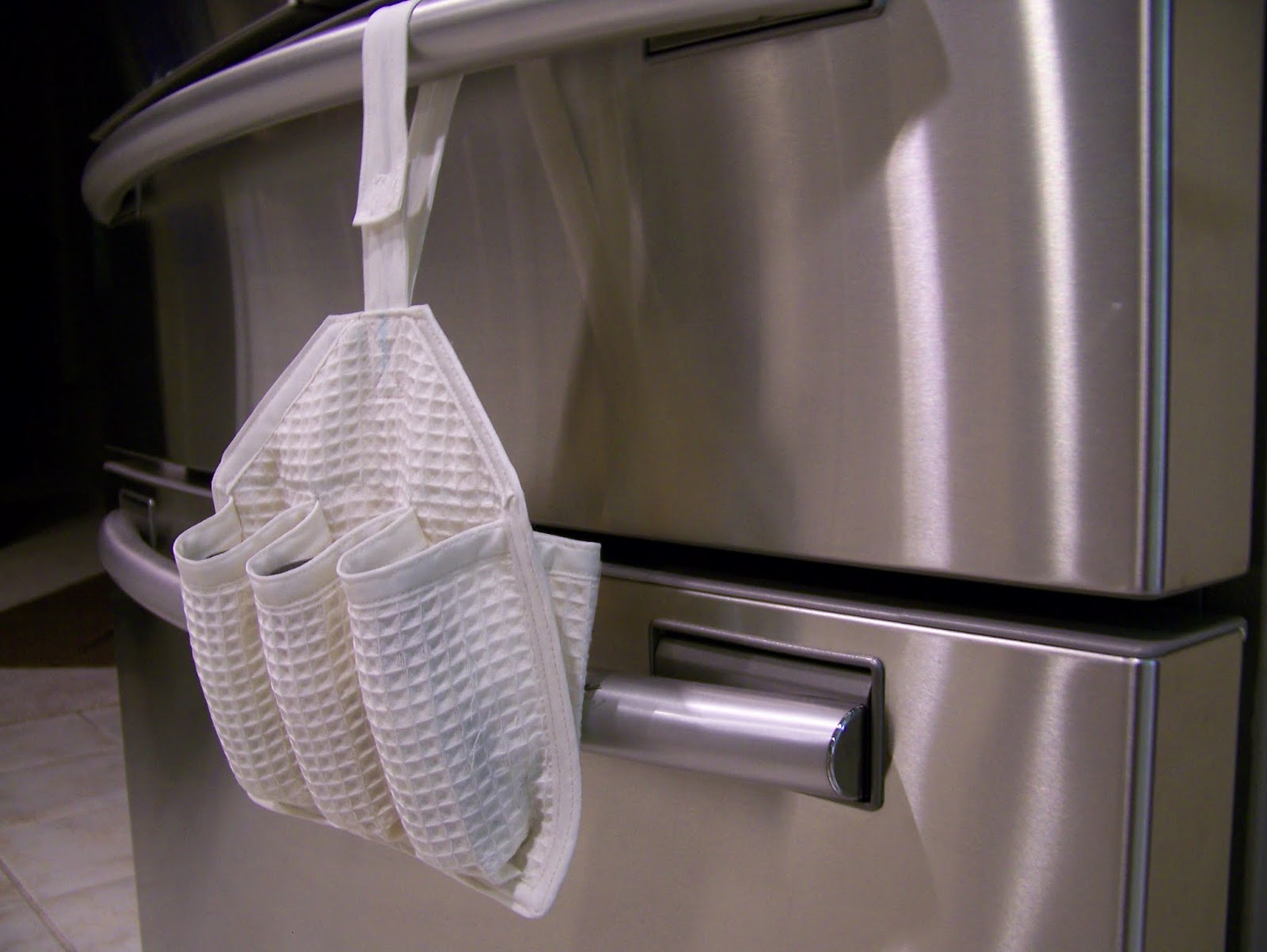 Lovely! And made with love... Shower Caddy for the Gym!