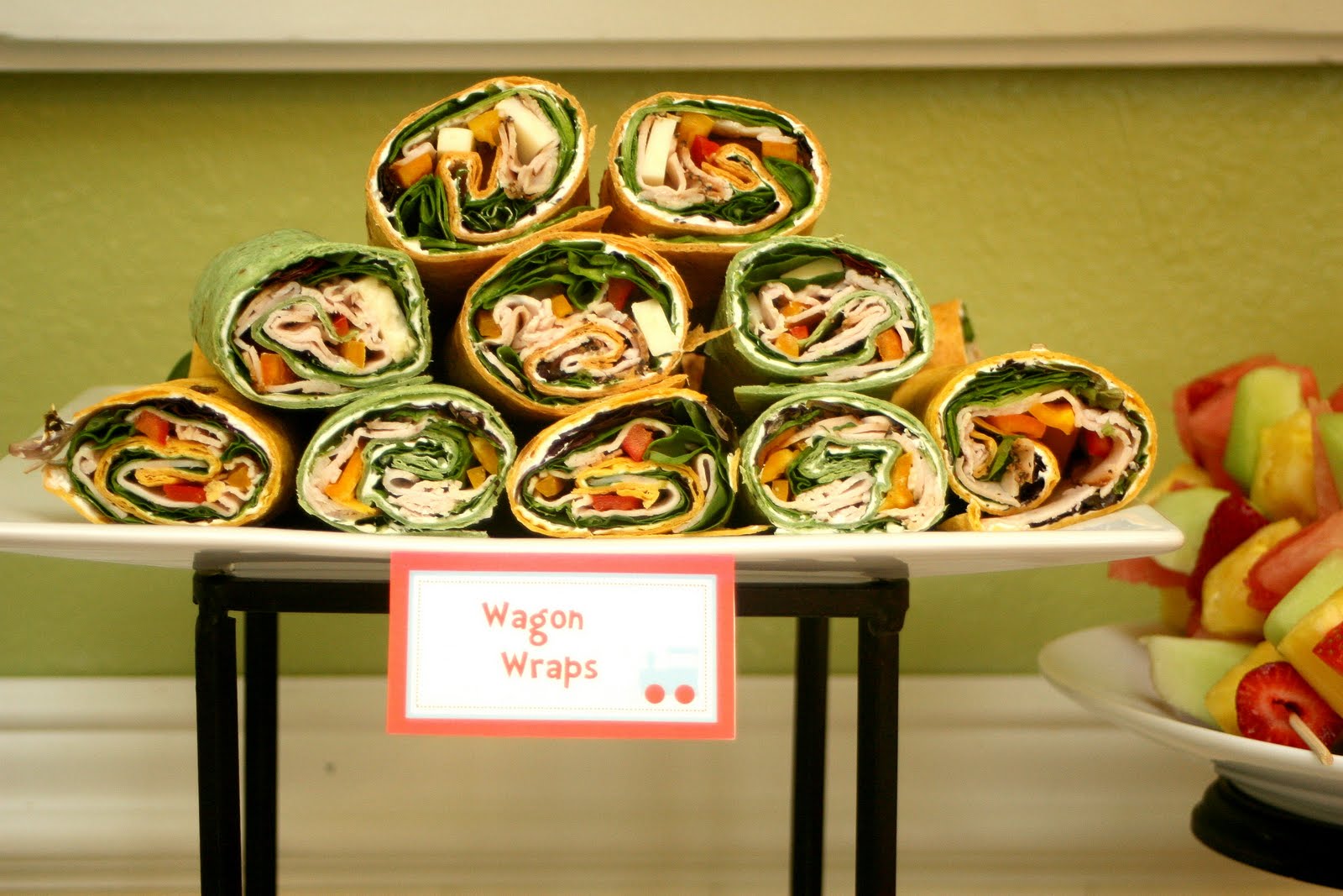 On My Side of the Room Train Party Food