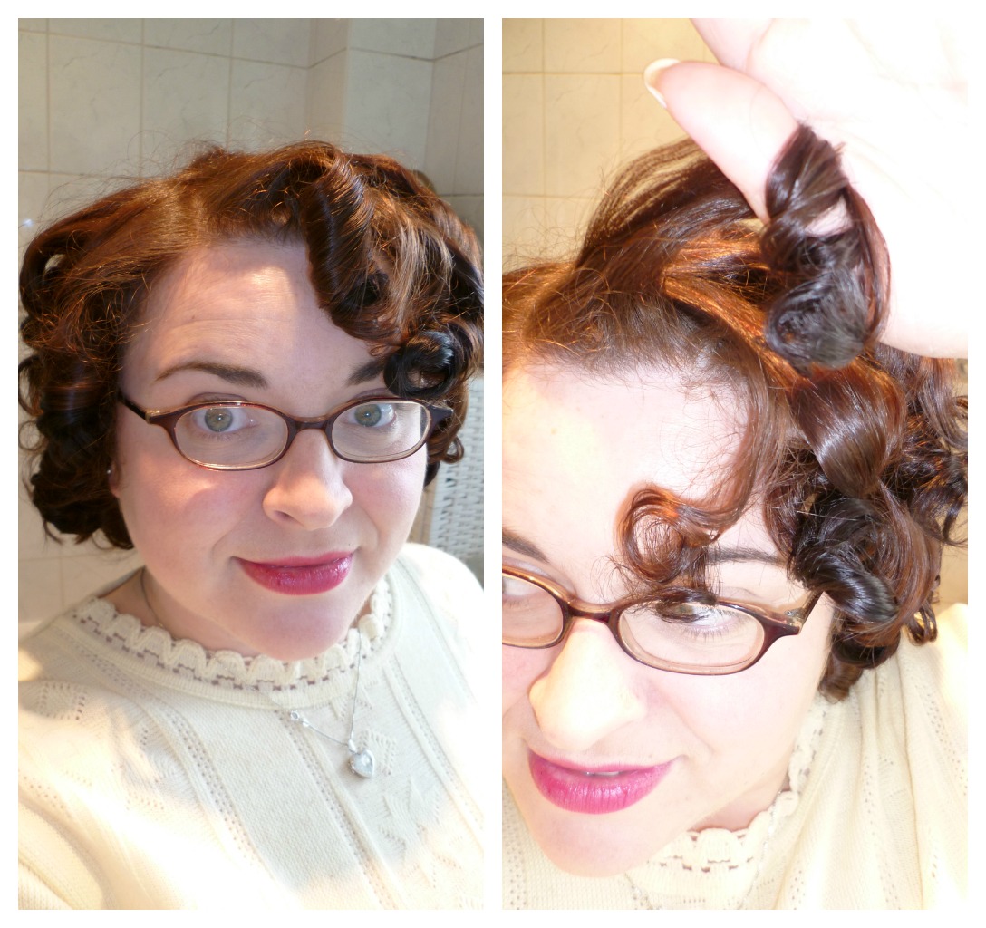 LandGirl1980 My Hair Curling Arsenal 3) Barrel Curls with Sculpture