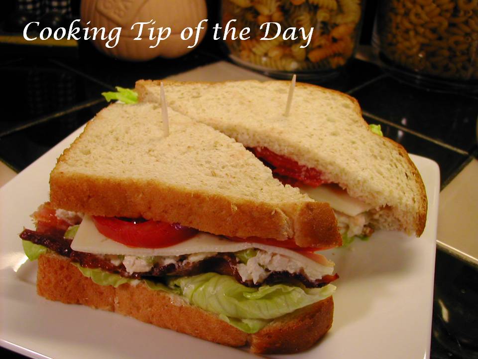 Cooking Tip of the Day Recipe Tuna Salad Bacon Lettuce and Tomato