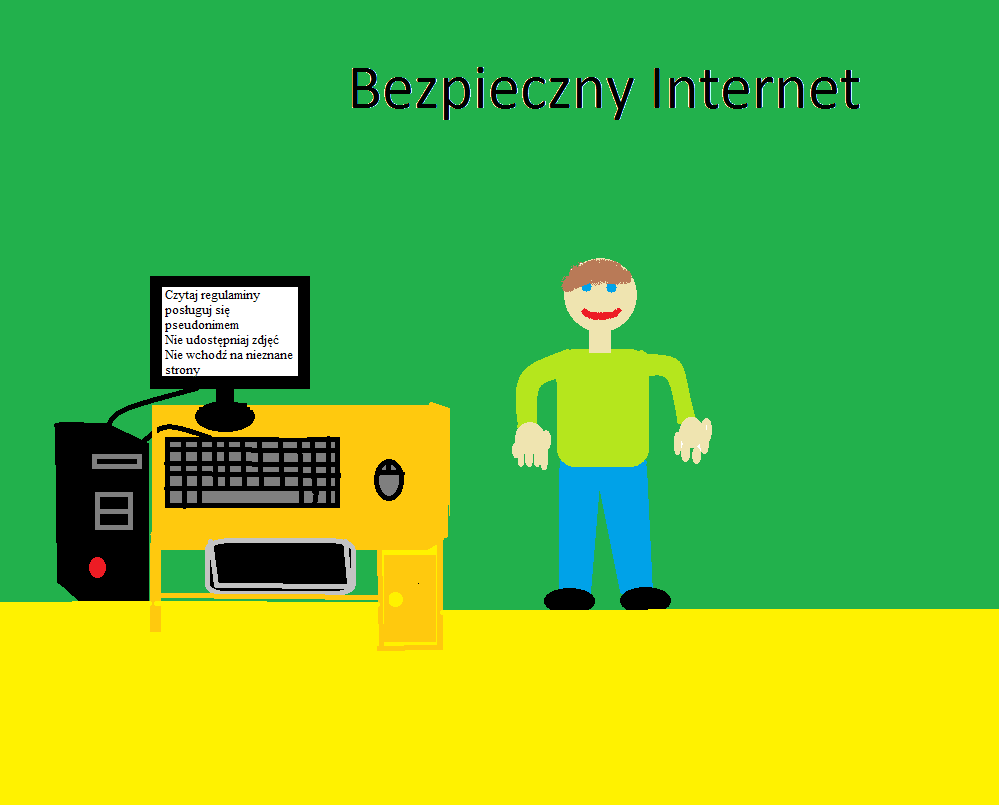 Bezpiecznie w sieci Plakaty