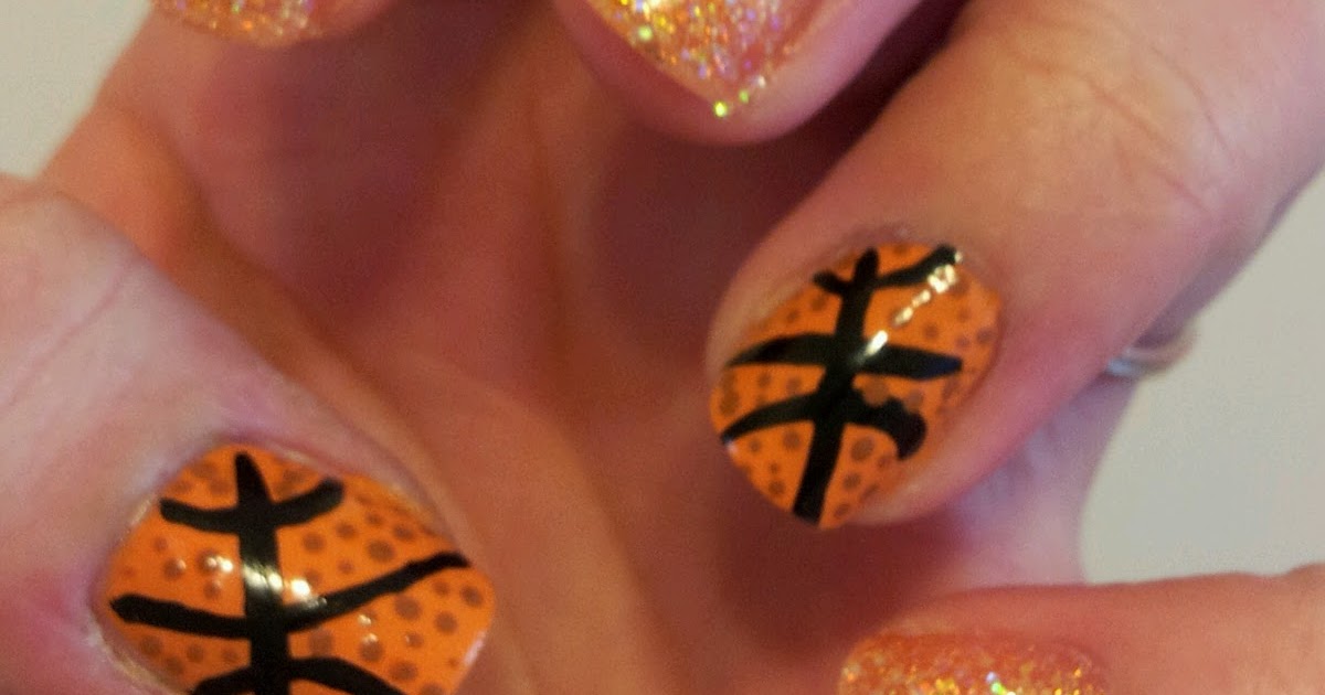 My Nail Journey Basketball Nails