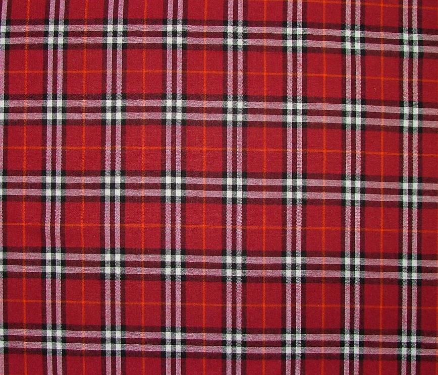 Plaid Red