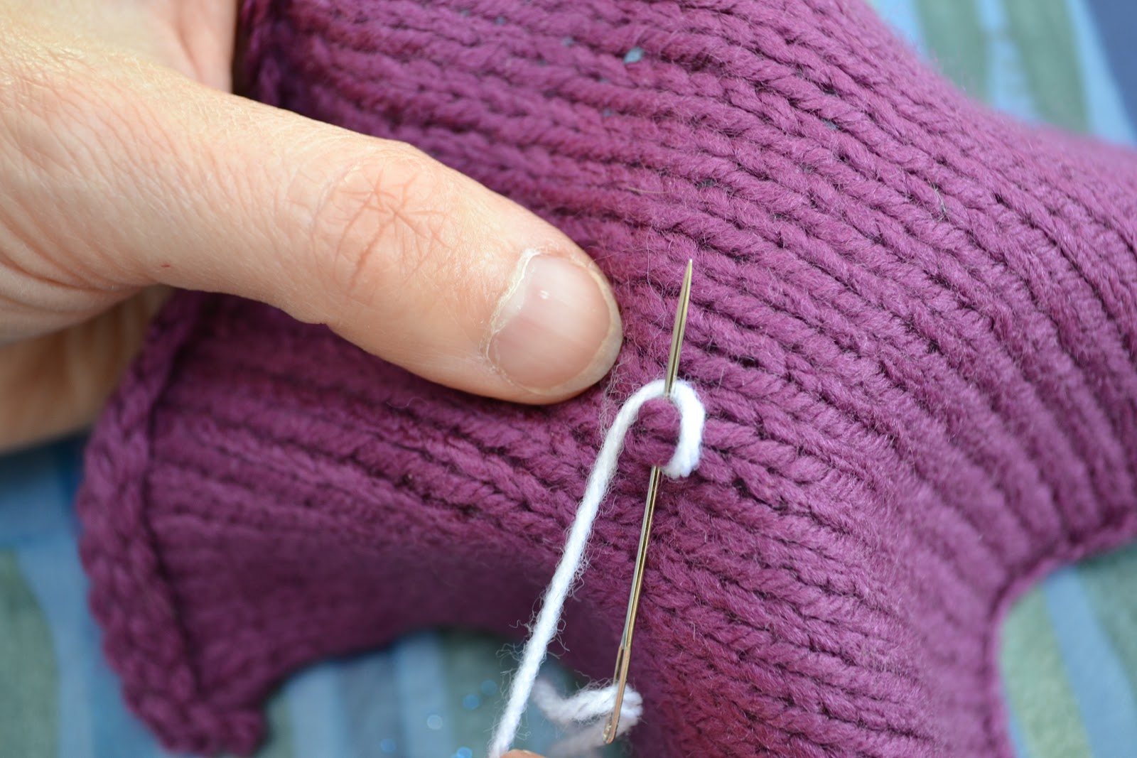 Ginx Craft How to Sew Chain Stitch
