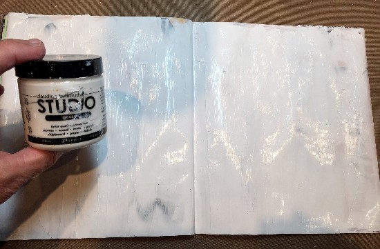 Clear gesso: a love story - ponderings