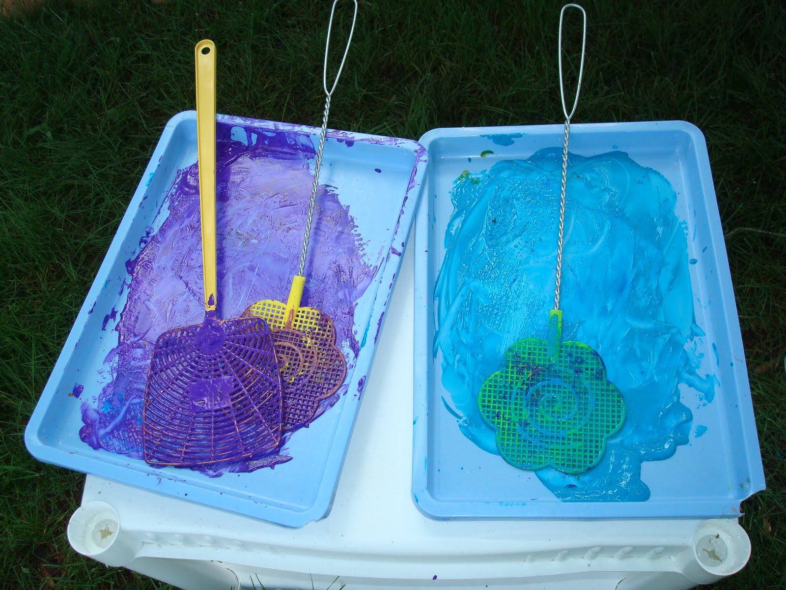 Trinity Preschool Mount Prospect Fly swatter painting