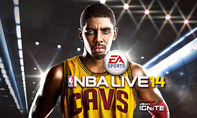 Kyrie Irving will be on the cover of NBA Live 14