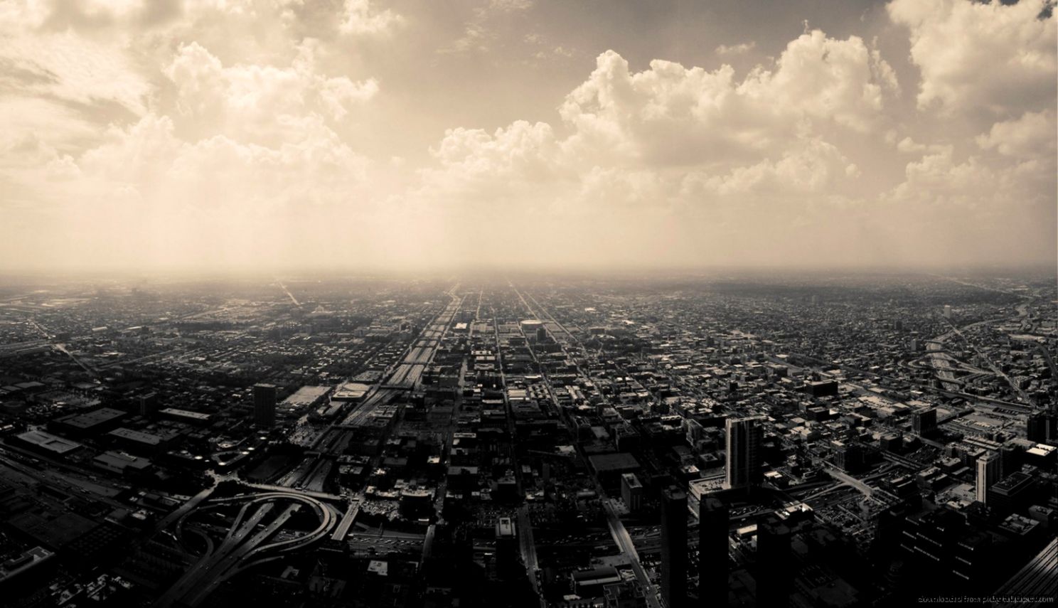 Download 1600x900 Sepia Cityscape Wallpaper Download 1600x900 Sepia Cityscape Wallpaper