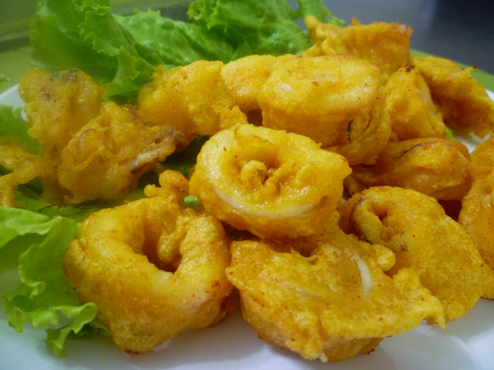 Cara masak sotong goreng tepung