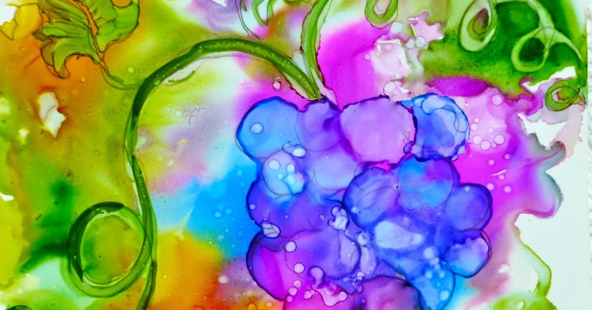 Alcohol Inks on Yupo Learn to Paint with Alcohol Inks