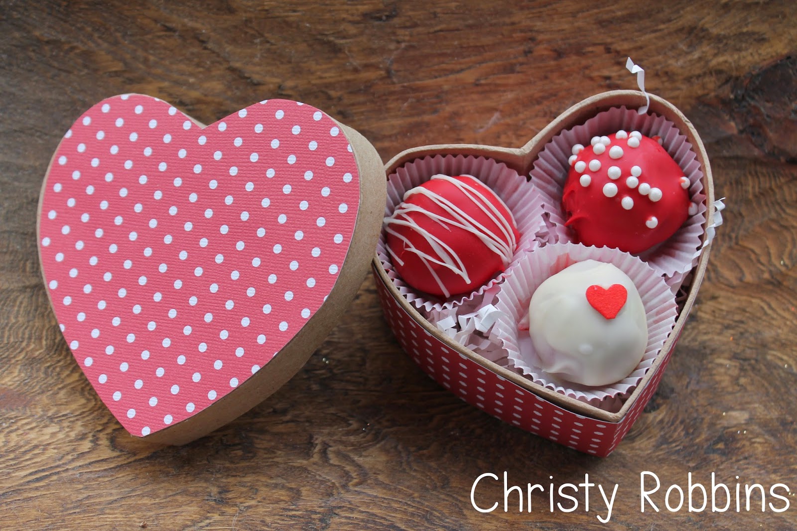 Christy Robbins: Valentine's Cake Balls