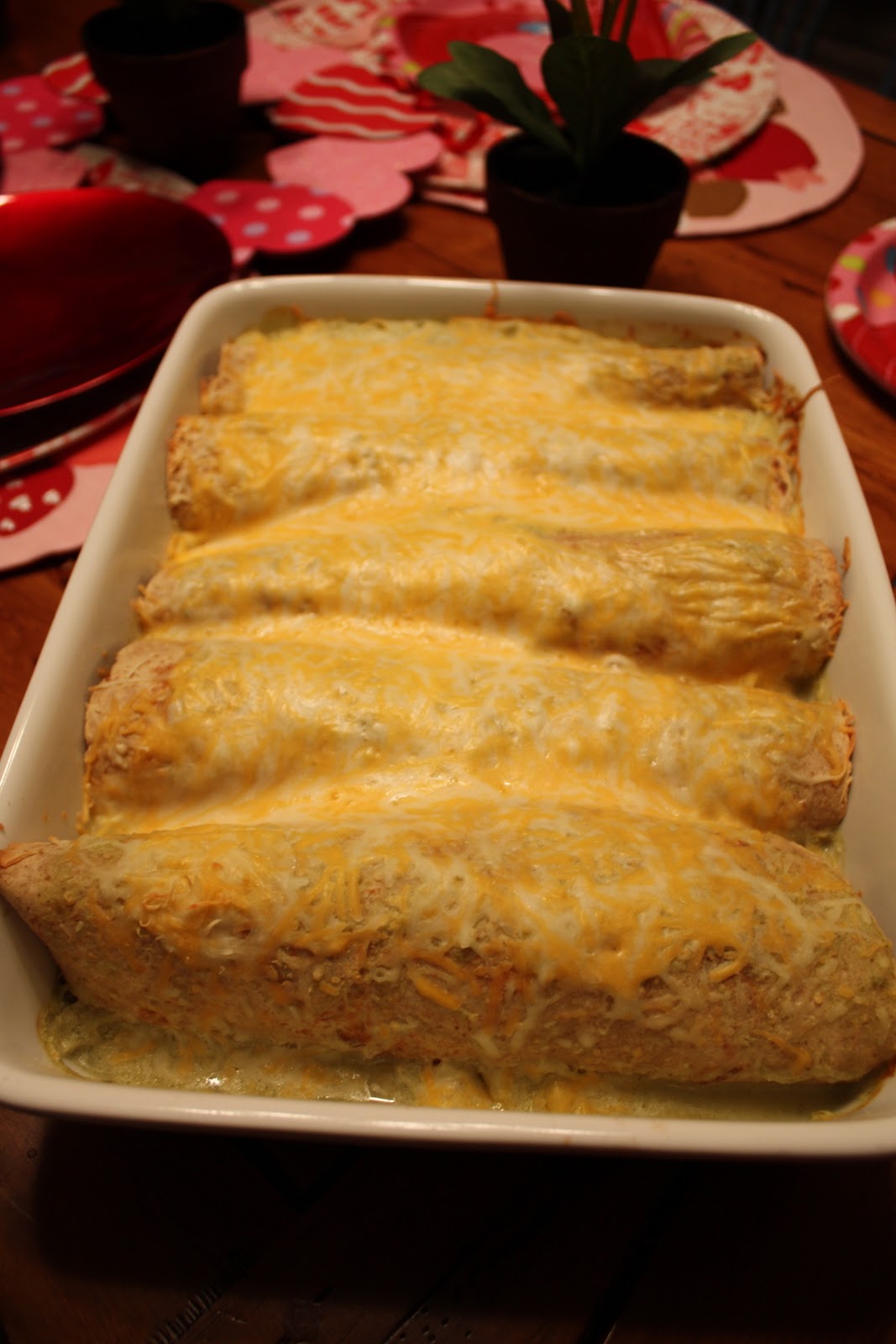 Piece of Cake Recipes: Chicken and White Bean Enchiladas w/ Creamy