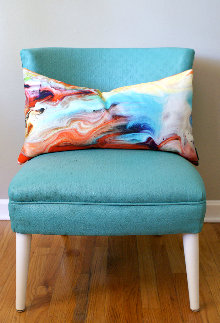 Fifty Two Weekends of DIY How to Paint an Upholstered chair