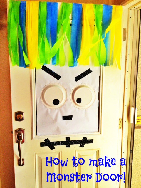 Oc Mom Blog Halloween Diy Decorations Monster Door