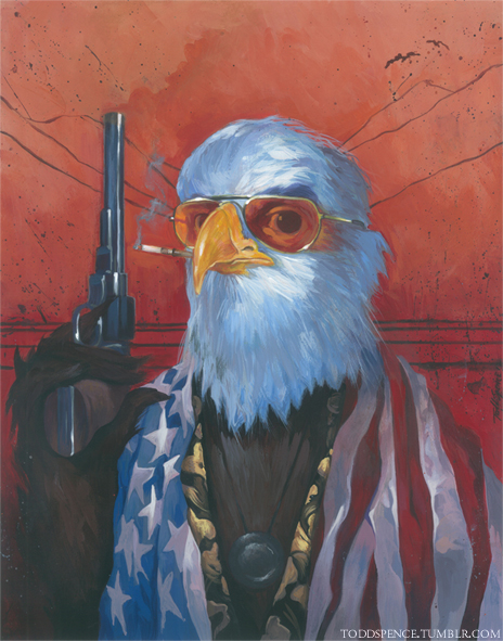 Popped Culture: Hunter S. Bald Eagle