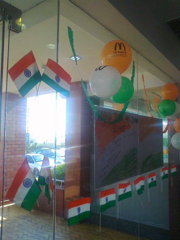 Indian Independence Day Decorations Office Free Day V