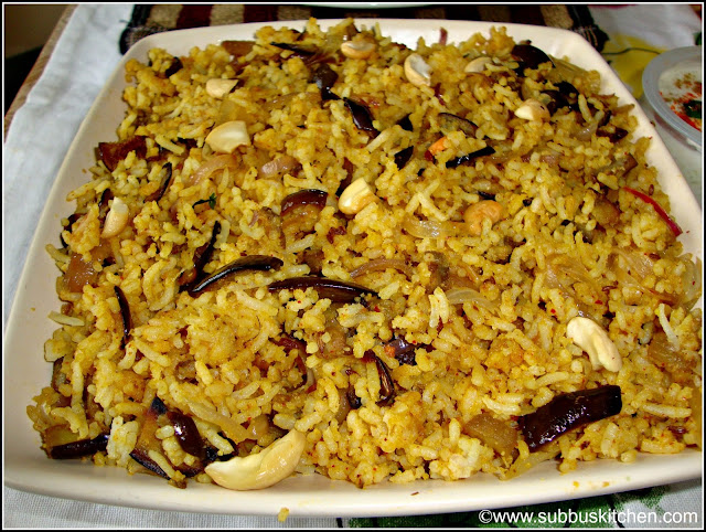 Brinjal Rice(Vaangi Baath) Brinjal Rice(Vaangi Baath)