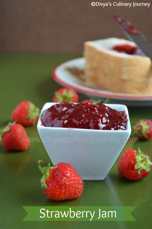 Jam with fresh strawberries, Strawberry jam recipe