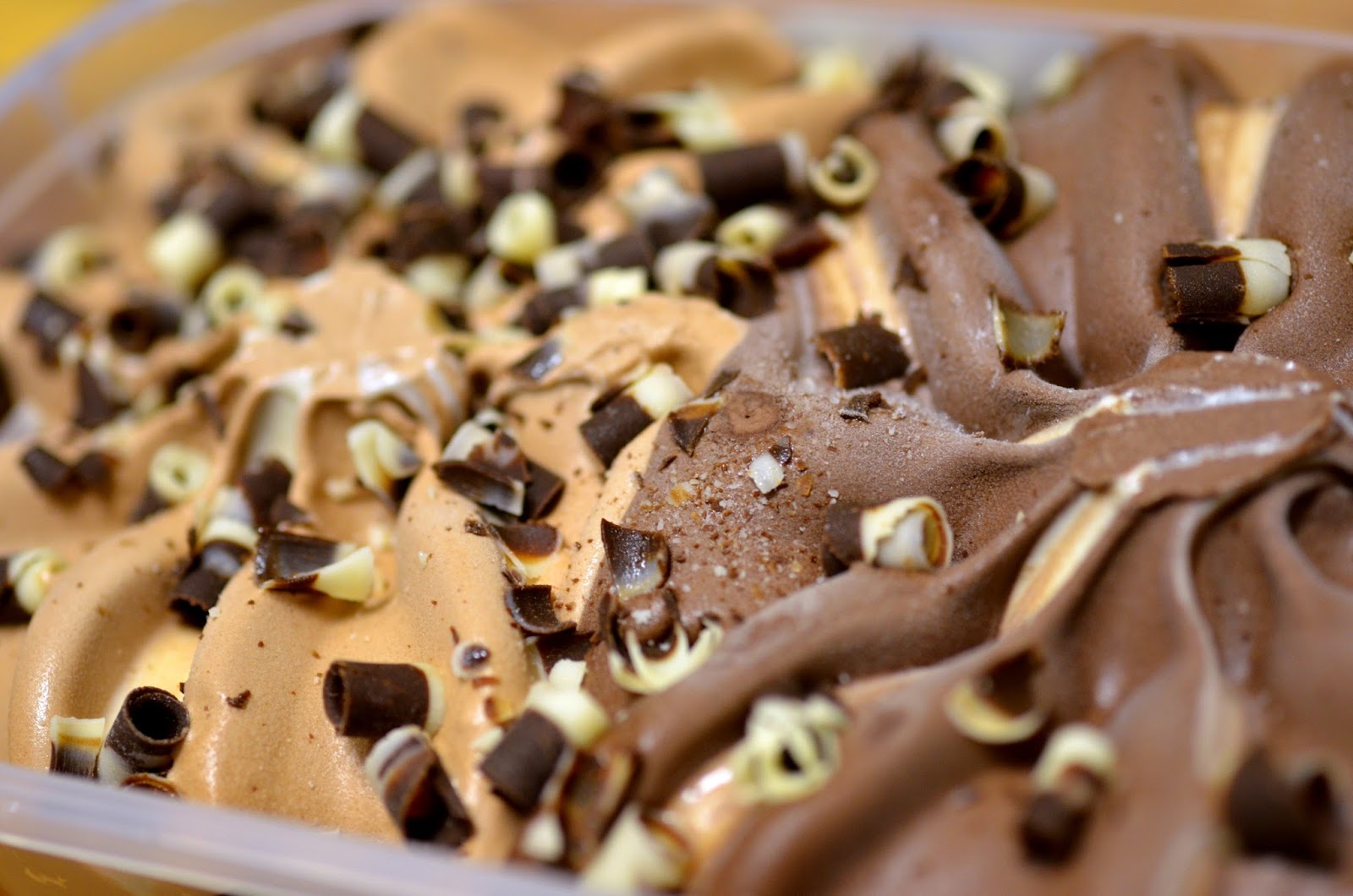 food and ice cream recipes REVIEW Breyers Triple Chocolate Gelato