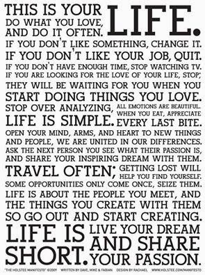 This is your life!