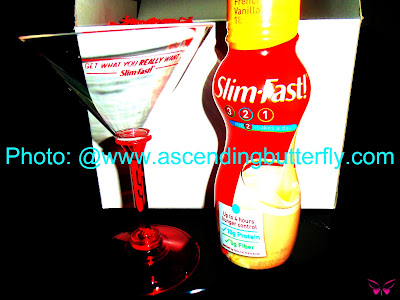 Slim-Fast, French Vanilla Shake, Cocktail Glass, #SlimFastVeranoSexy Campaign