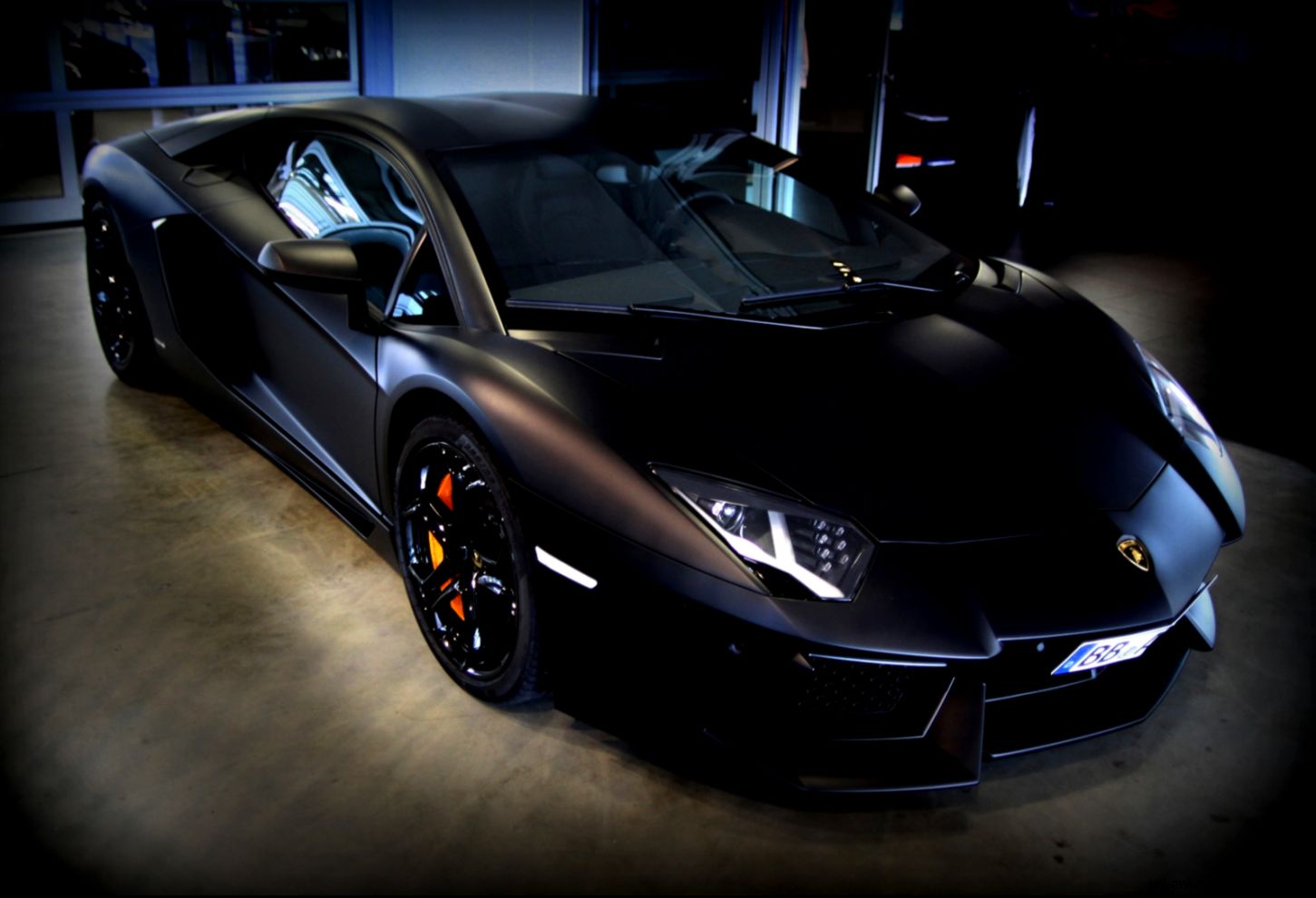 Lamborghini Aventador Matte Black Wallpaper Hd | View Wallpapers