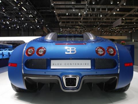 Bugatti Veyron Bleu Centenaire Cars review