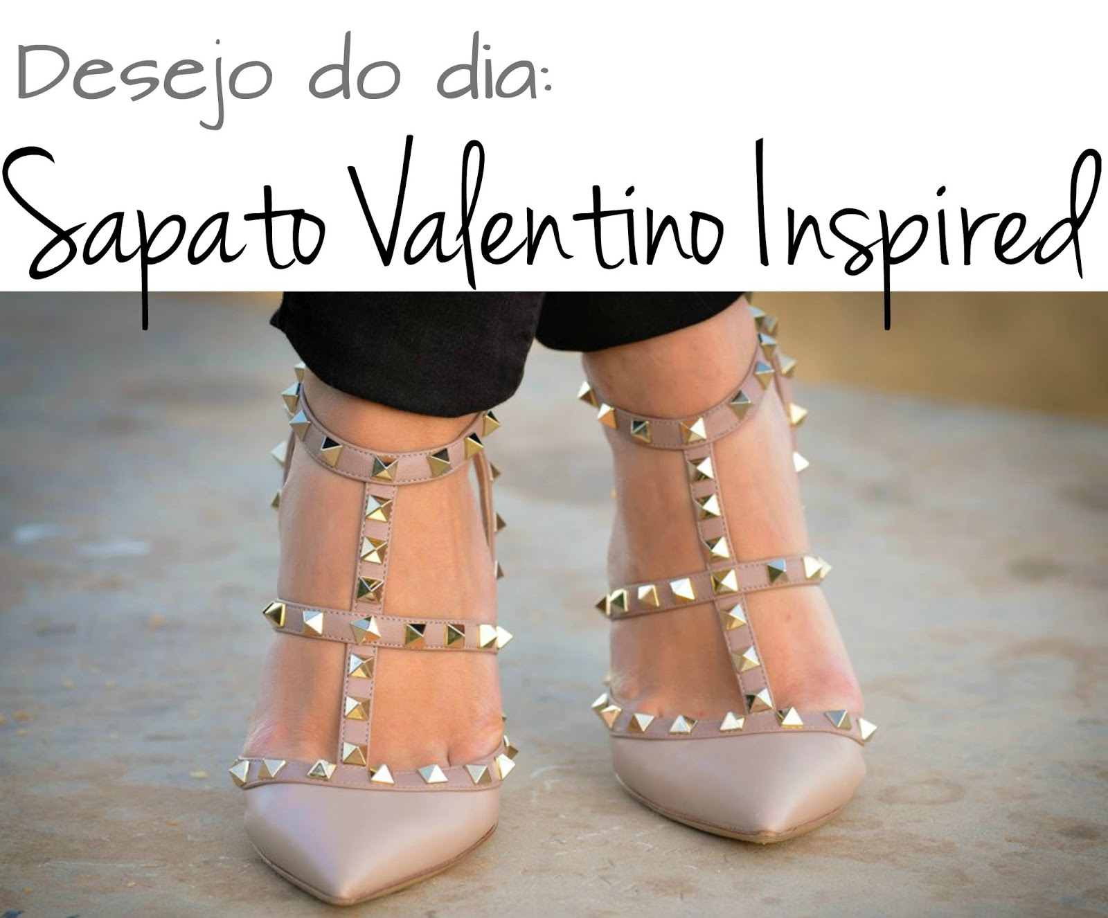valentino sapato tachas