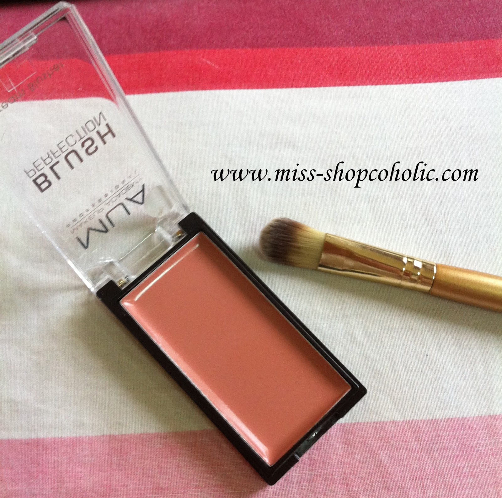 Miss Shopcoholic Review Makeup Academy MUA Blush Perfection Cream Blusher