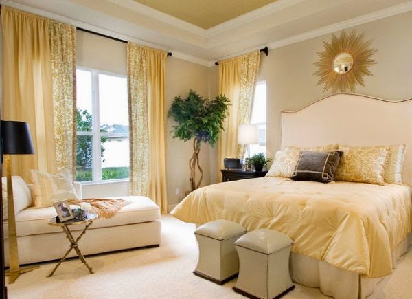 Dormitorios en marrón y amarillo - Colores en Casa
