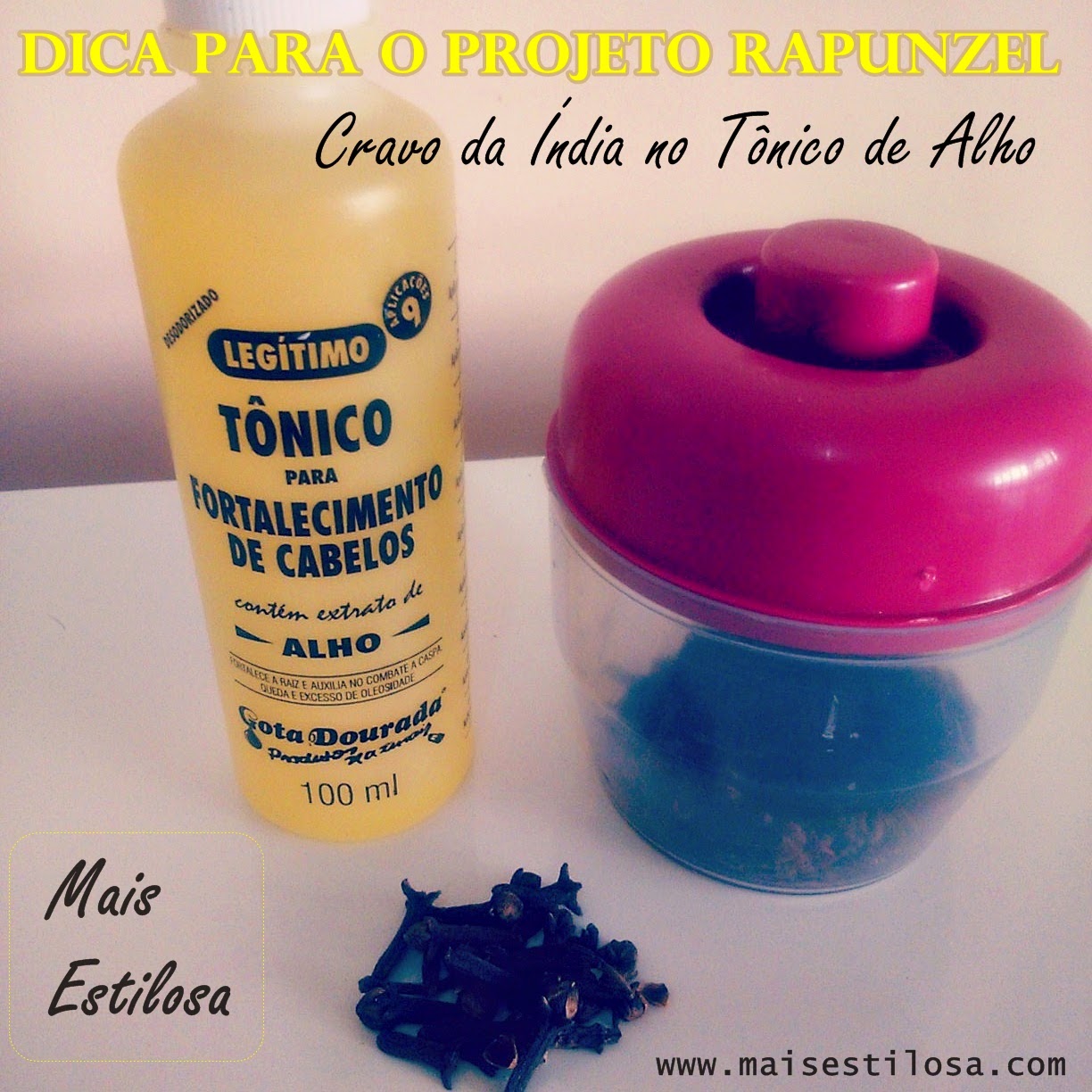 Cravos da Índia no Tônico de Alho: Diminui o Cheiro, ajuda a Combater a