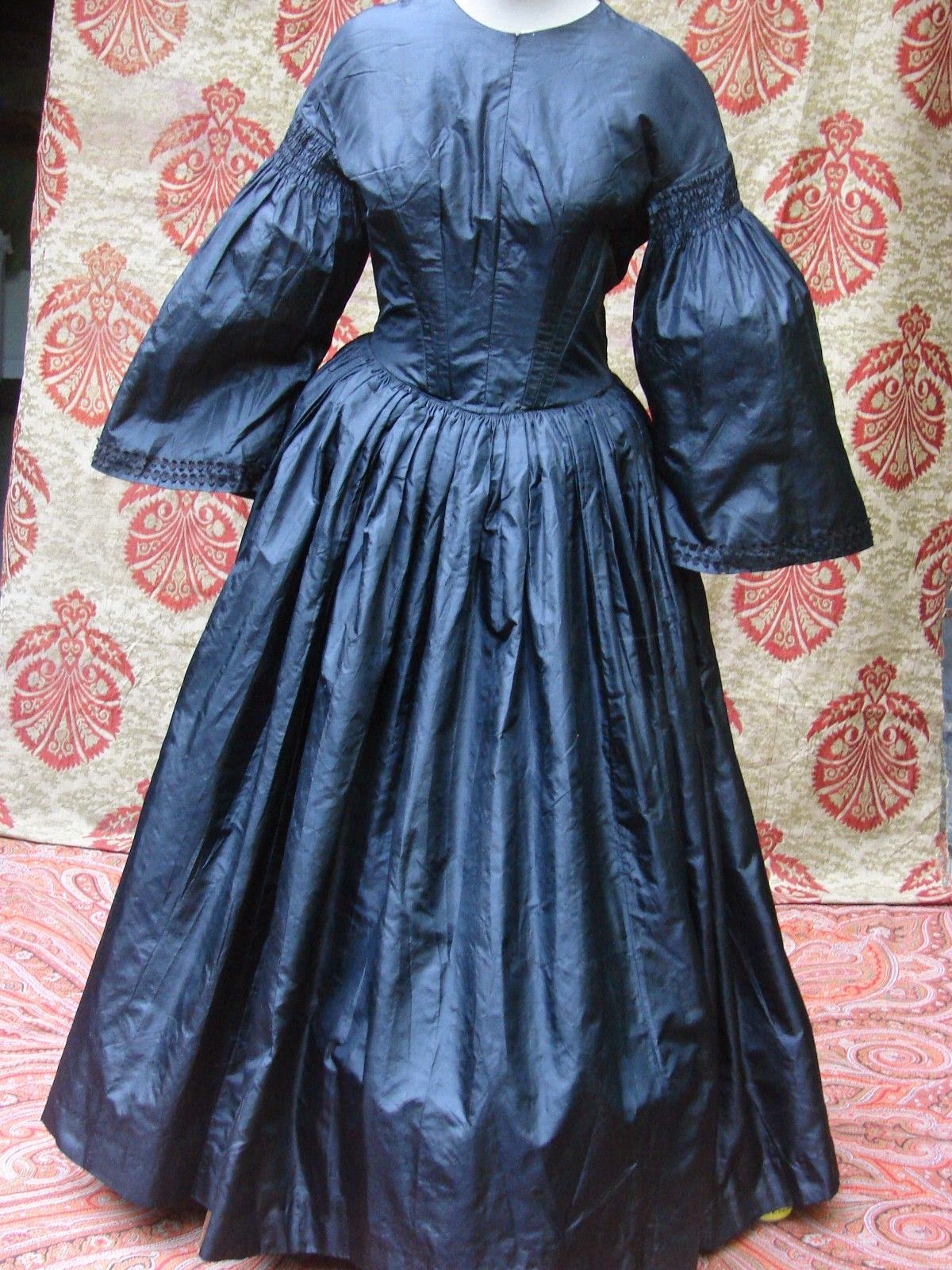 All The Pretty Dresses American Civil War Second Mourning Dress