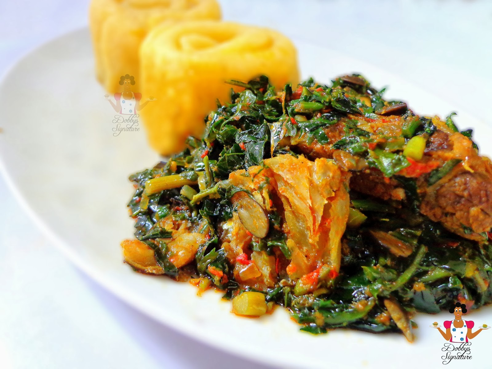Vegetable Soup “Efo riro” Recipe Dobby's Signature