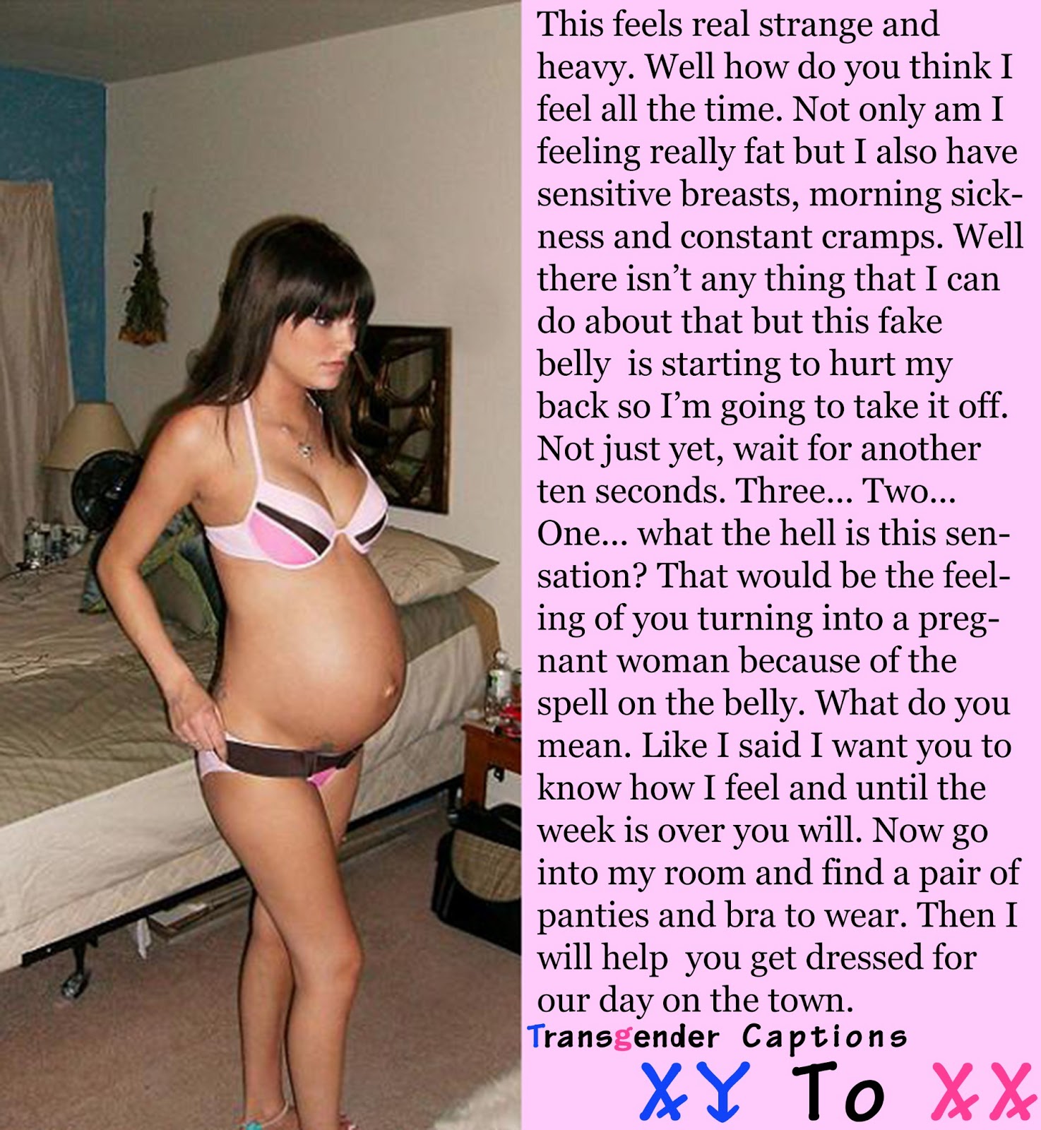 Excelerated growth pregnancy fetish