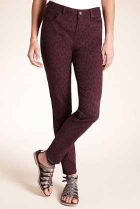 m&s coloured jeans