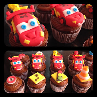 Mini cupcakes do CARROS!!