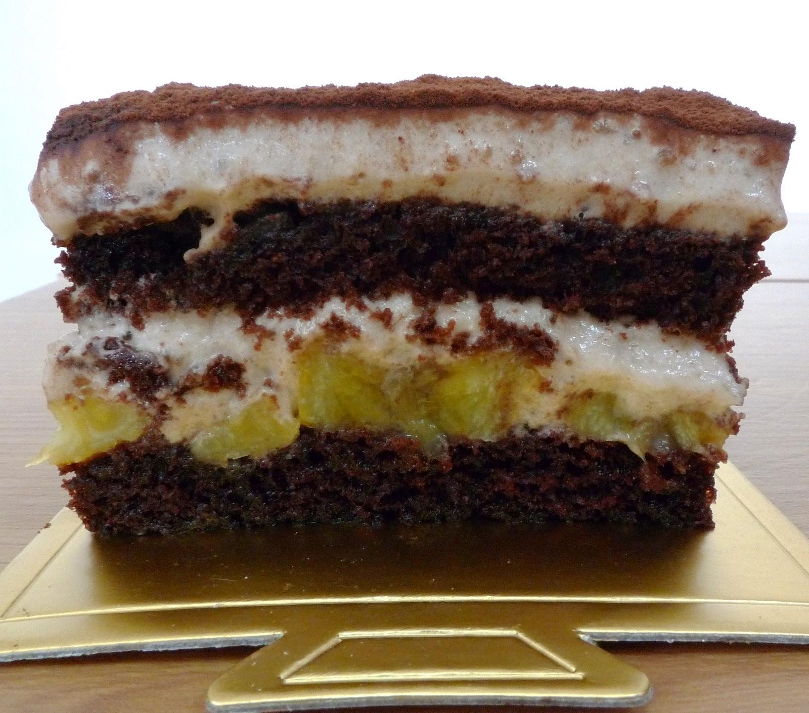 banana chocolate cake