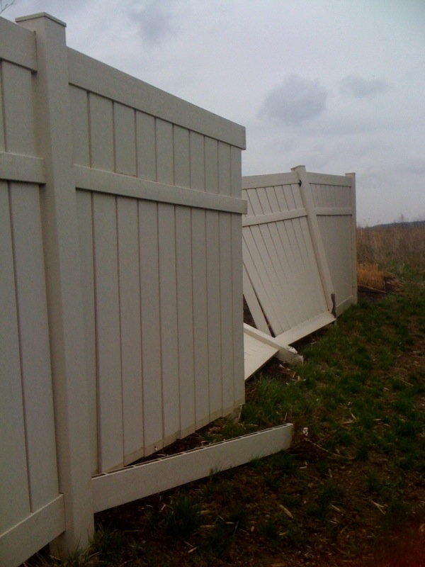 Imperial Fence Projects, News, & More Wind or water damage your fence?