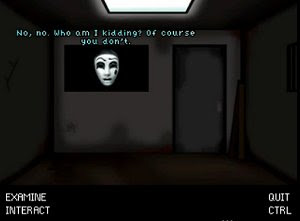 Masked freeware room escape adventure game