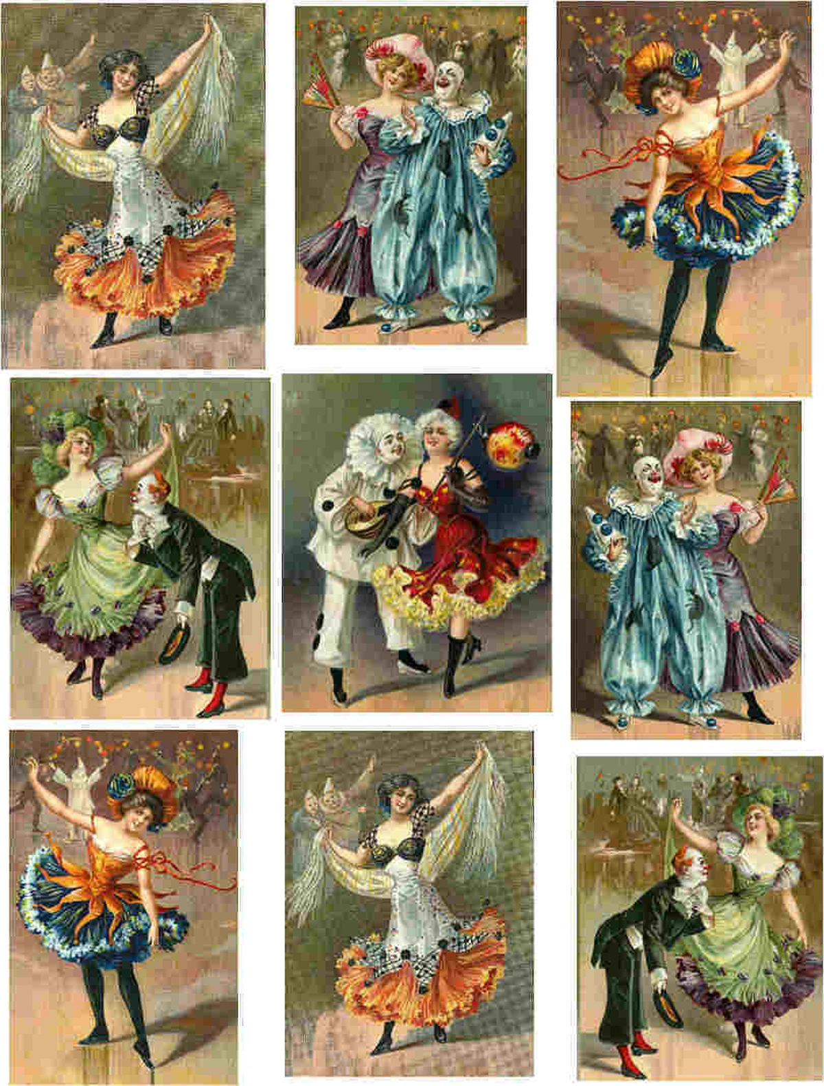 M Ann M Art Doll Work in Progress... Tightrope Walker